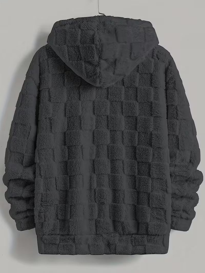 Karun – Fleece Jakke Med Lynlås Og Hætte