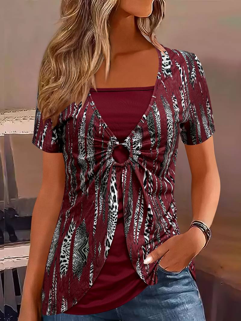 Nairy - Afslappet T-shirt Med Print