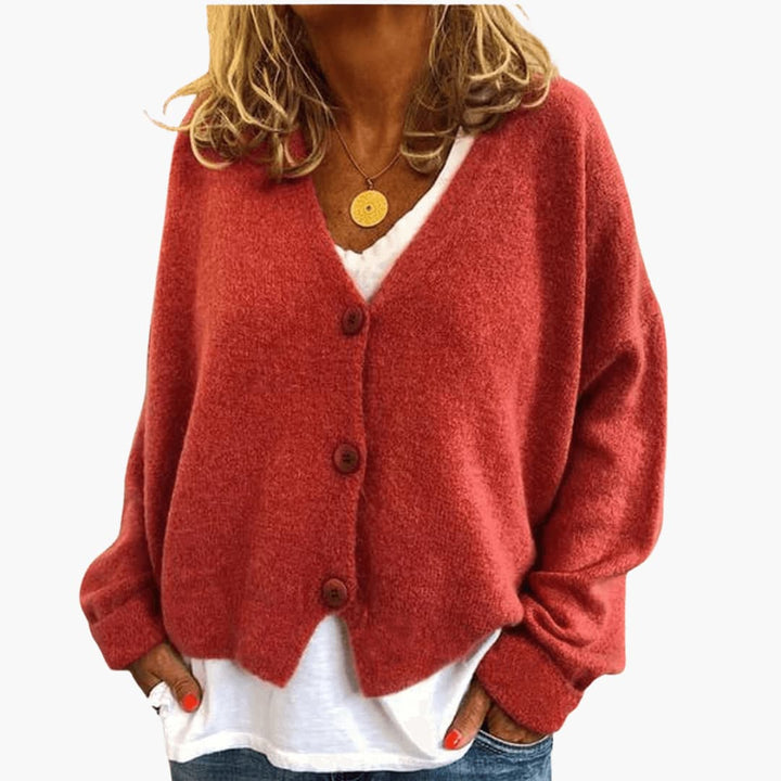 Gwen – Langærmet Strikket Cardigan