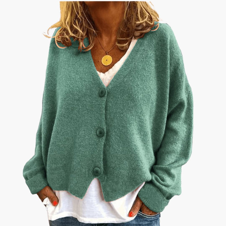 Gwen – Langærmet Strikket Cardigan