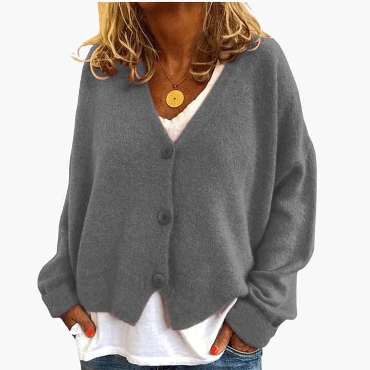 Gwen – Langærmet Strikket Cardigan