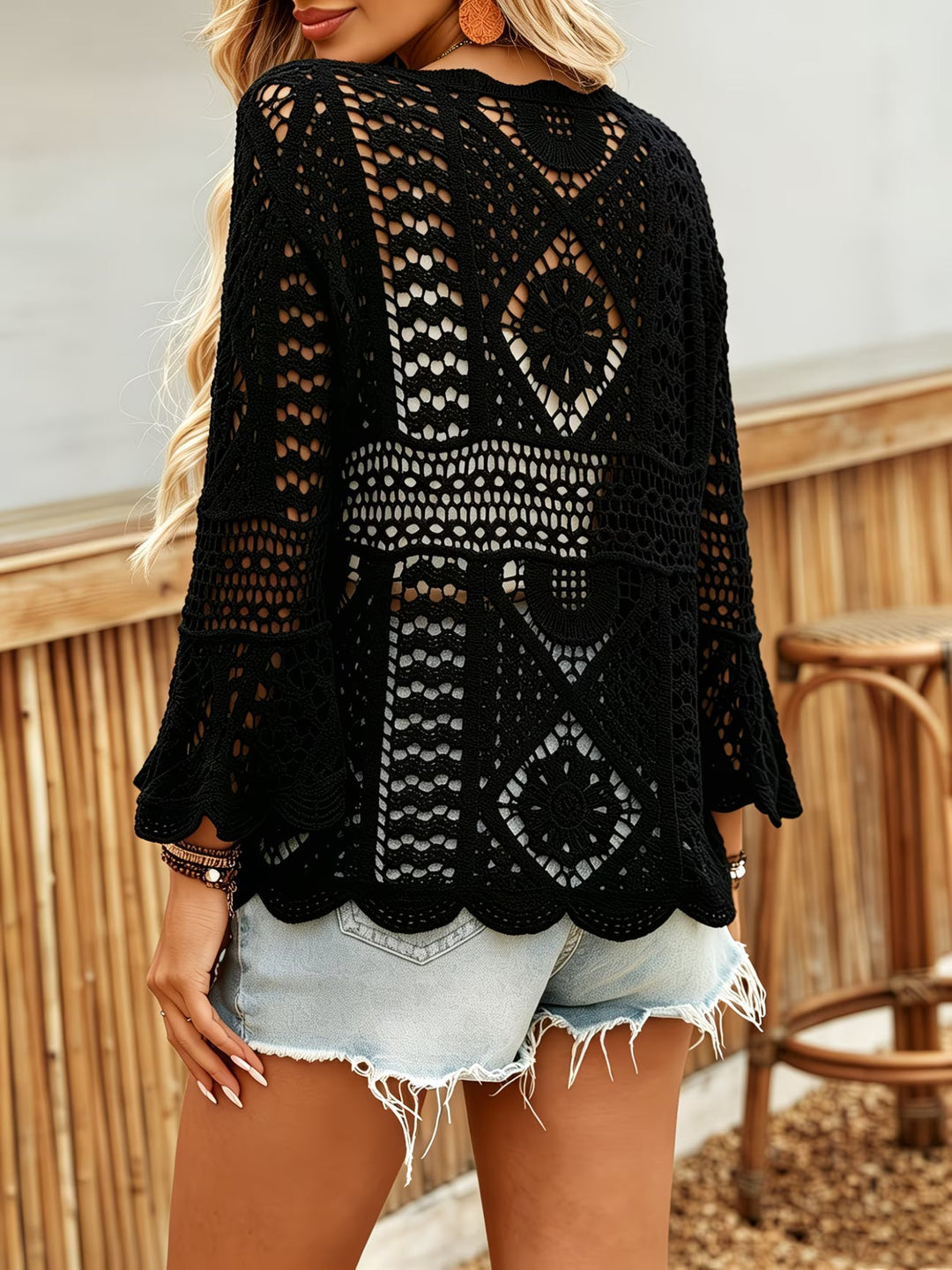 Julissa – Elegant Langærmet Bluse
