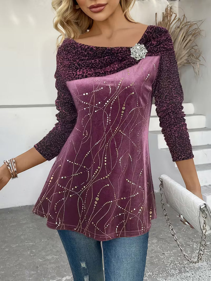 Zulikha – Elegant langærmet bluse