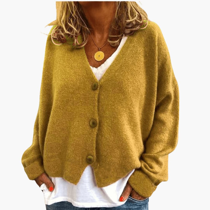 Gwen – Langærmet Strikket Cardigan