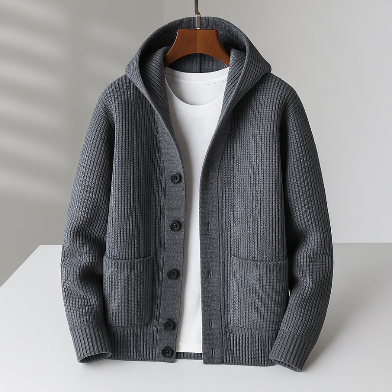 Terressa - Strikket Cardigan Med Knapper