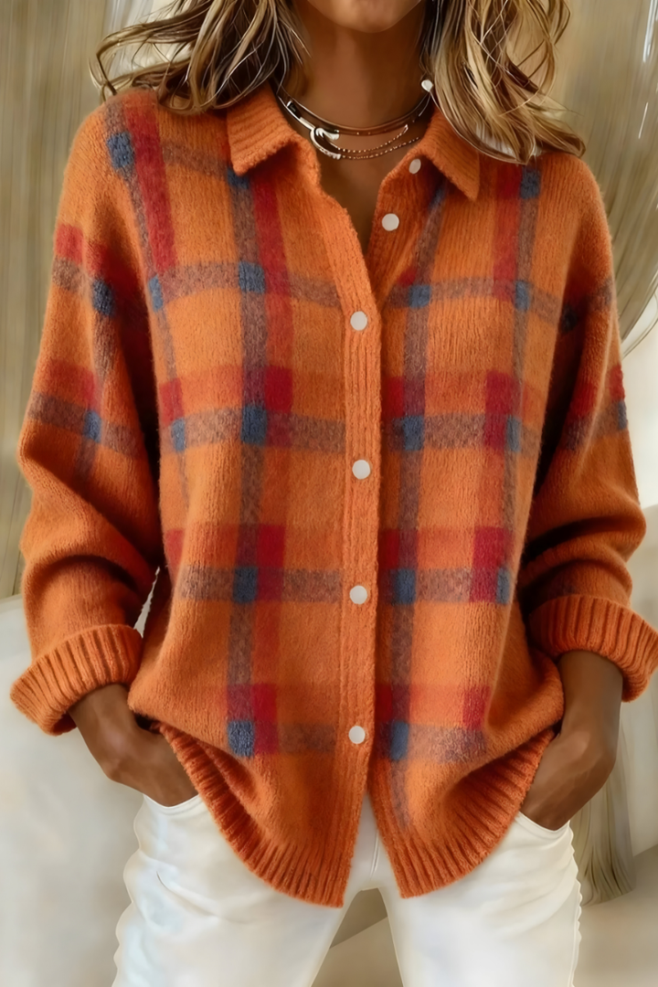 Sarani - Komfortabel Langærmet Cardigan