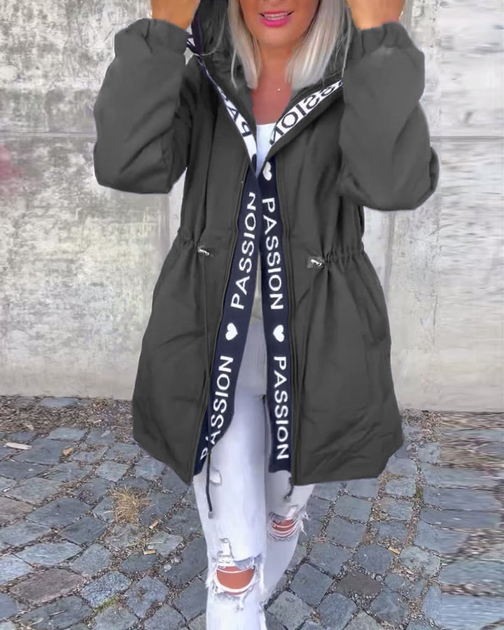 Neubauer – Lang Trenchcoat Med Hætte