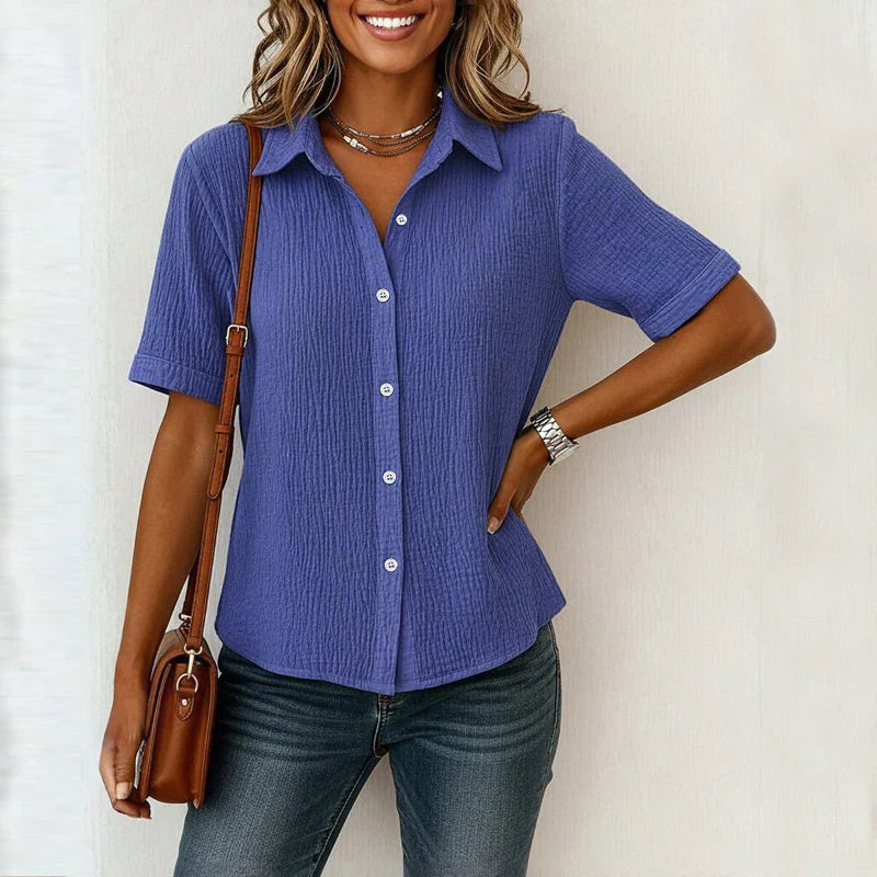 Selime – Enkel, Afslappet Bluse