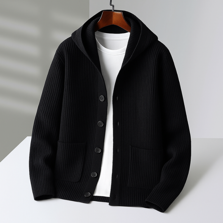 Terressa - Strikket Cardigan Med Knapper