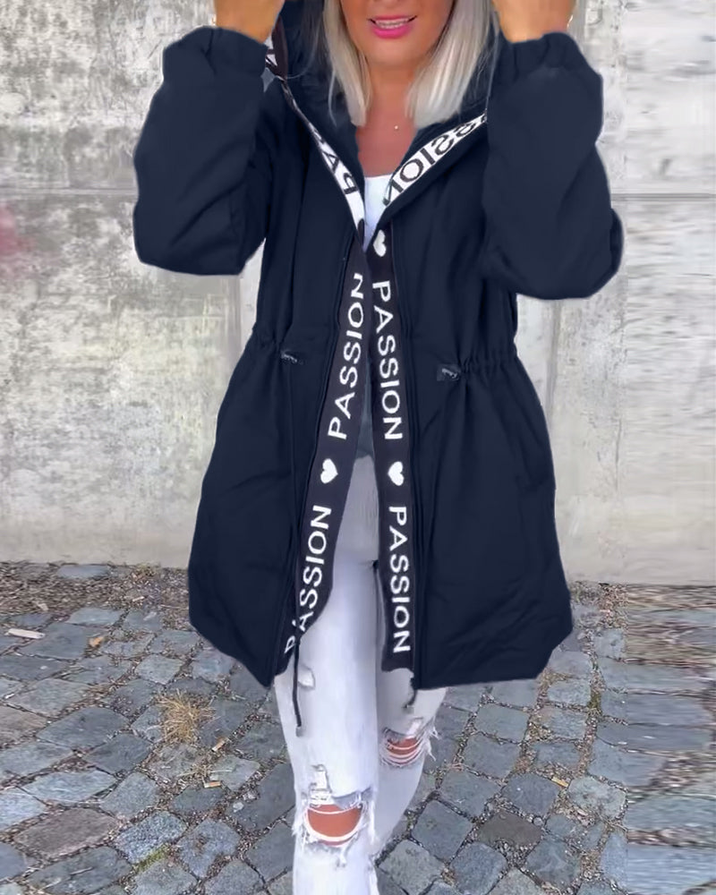 Neubauer – Lang Trenchcoat Med Hætte