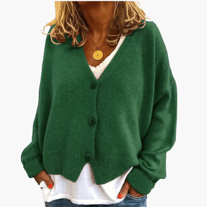 Gwen – Langærmet Strikket Cardigan