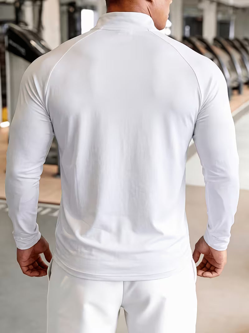 Zerdan – Langærmet Sweatshirt Med Halv Lynlås