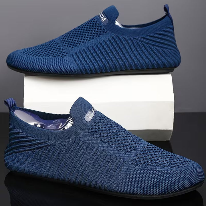 Dawood – åndbare Strikkede Slip-on-Sko