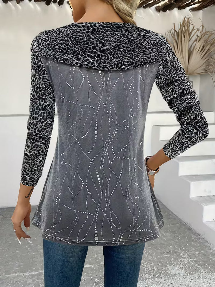 Zulikha – Elegant langærmet bluse