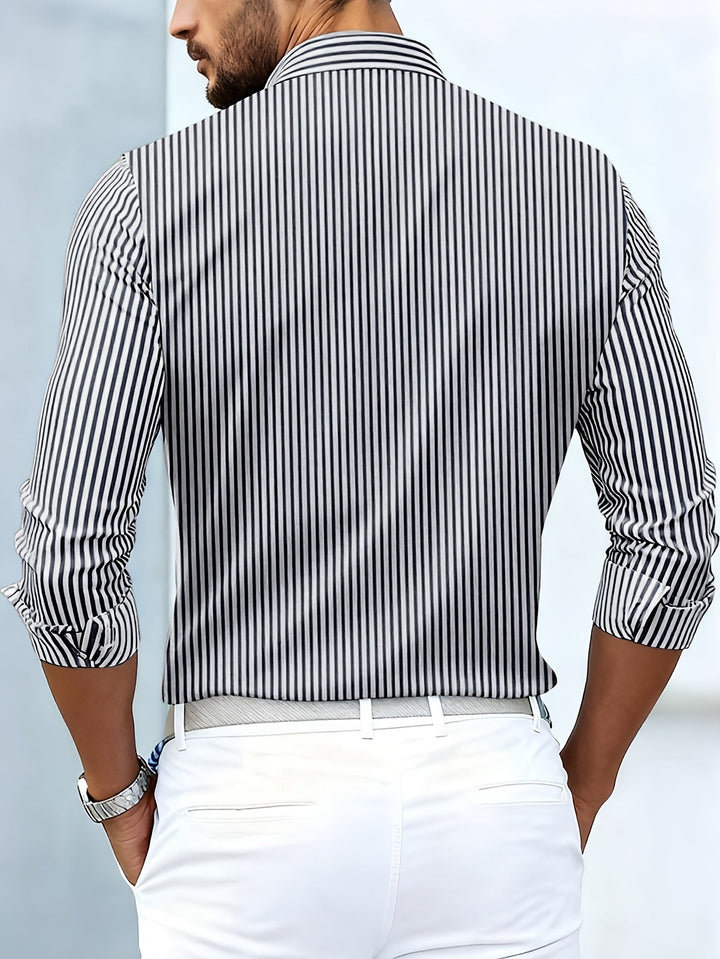 Emmerson – Vintage Stribet Langærmet Skjorte