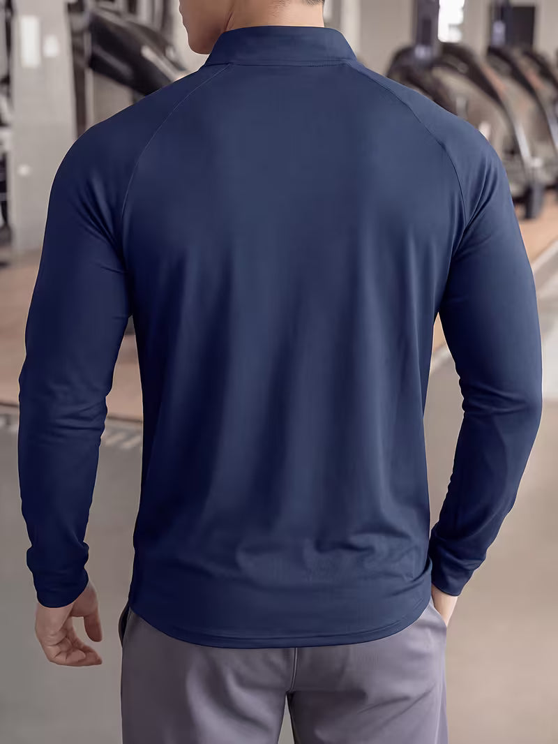 Zerdan – Langærmet Sweatshirt Med Halv Lynlås