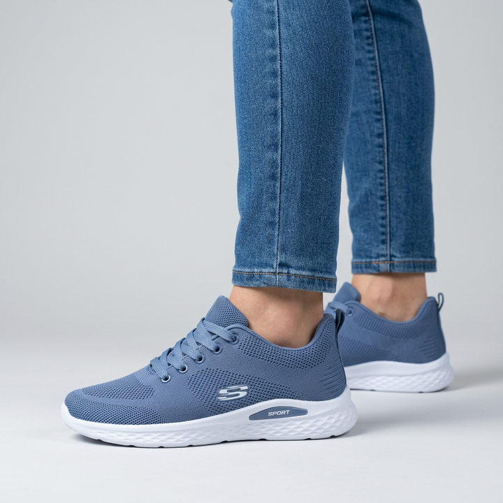 Alixia - Komfortabel Sneaker Med Snørebånd