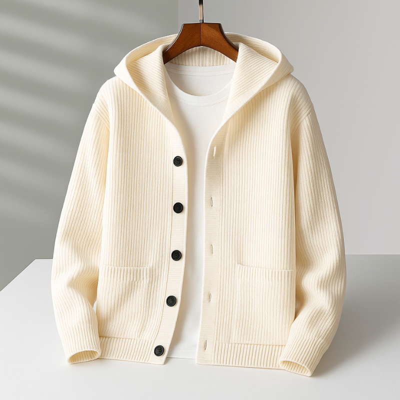 Terressa - Strikket Cardigan Med Knapper