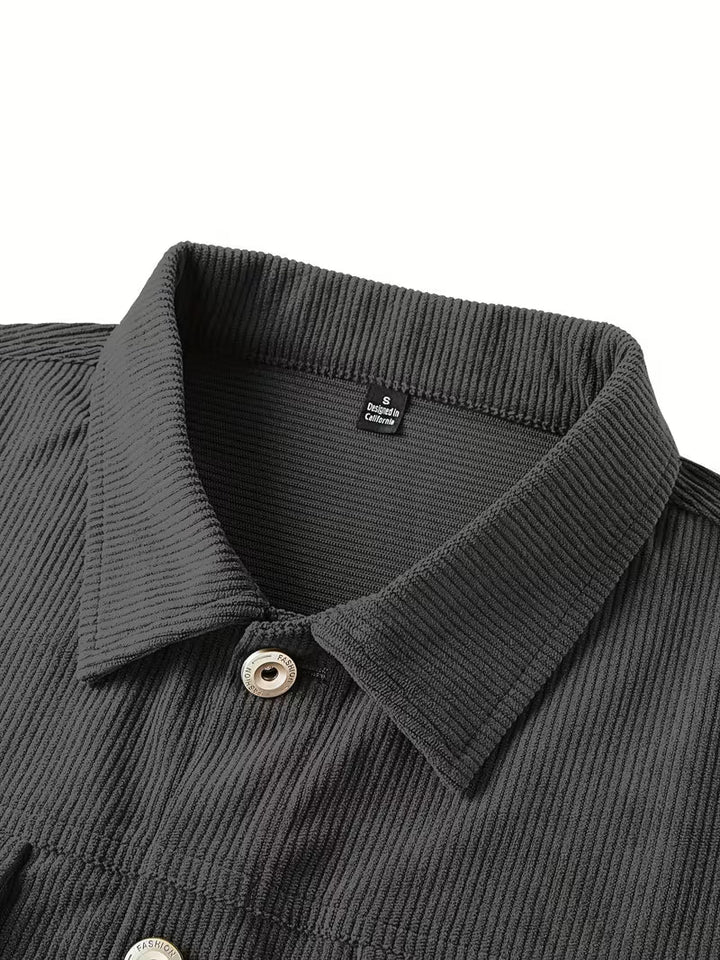 Warwick – Corduroy-Jakke Med Flere Lommer