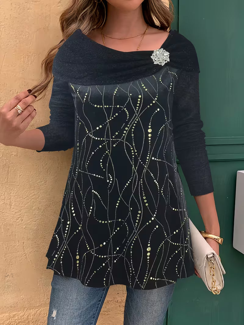 Zulikha – Elegant langærmet bluse