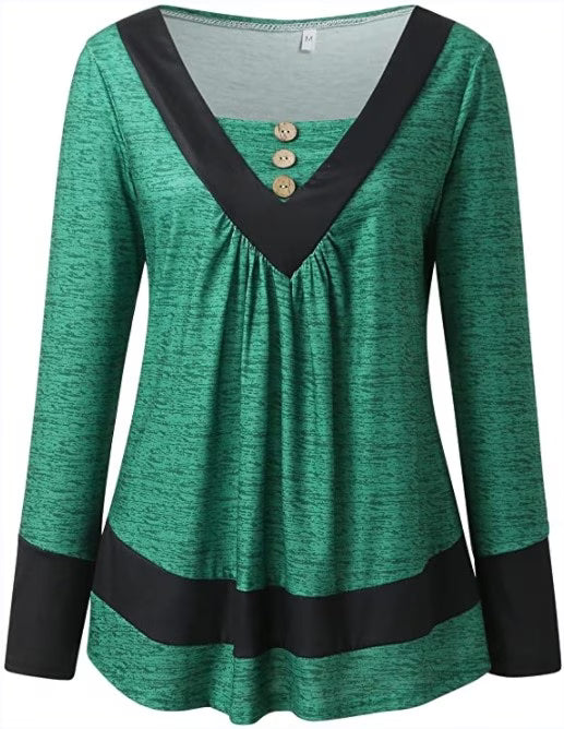 Grisel – Elegant T-shirt Med Udvidet Ben