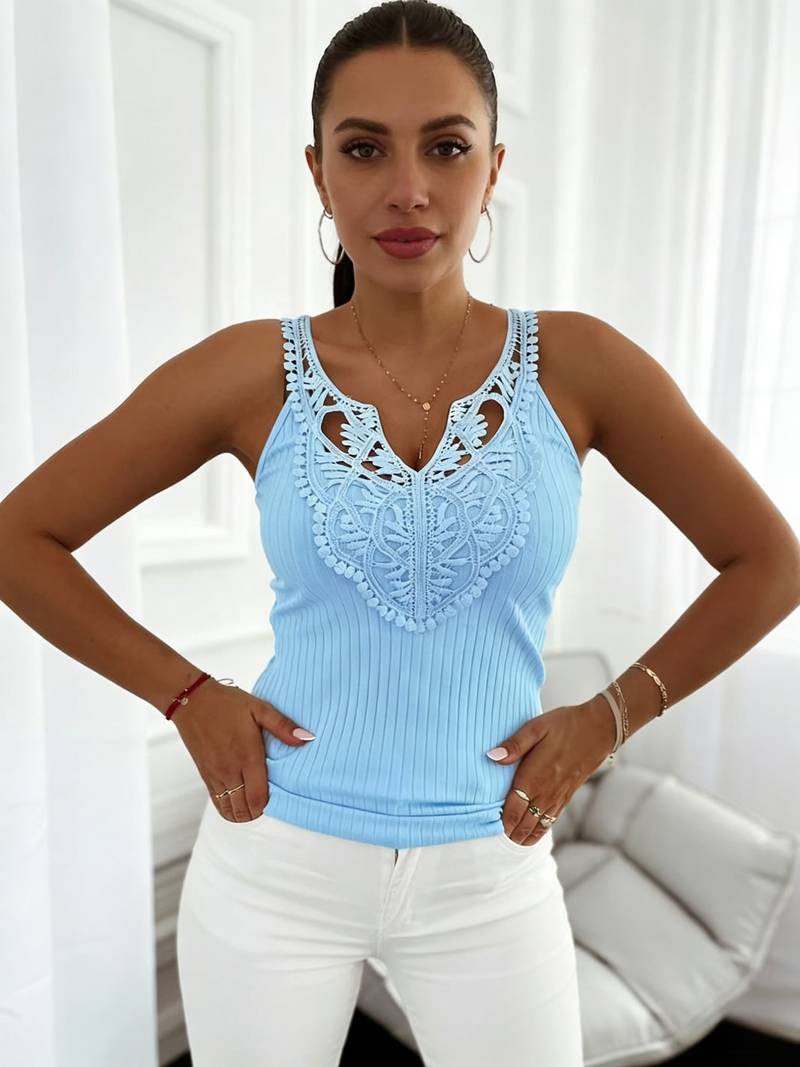 Hajar - Stilfuld Tanktop I Blonder