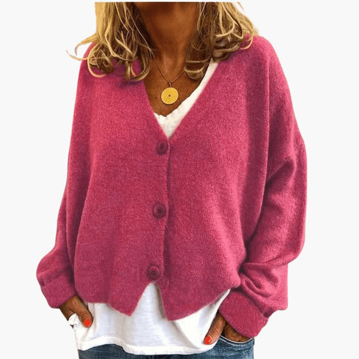 Gwen – Langærmet Strikket Cardigan