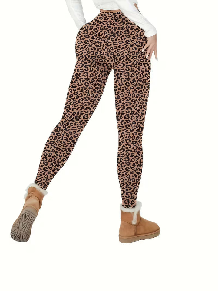 Linzay – Leggings Med Høj Talje Og Termisk Fleeceforing