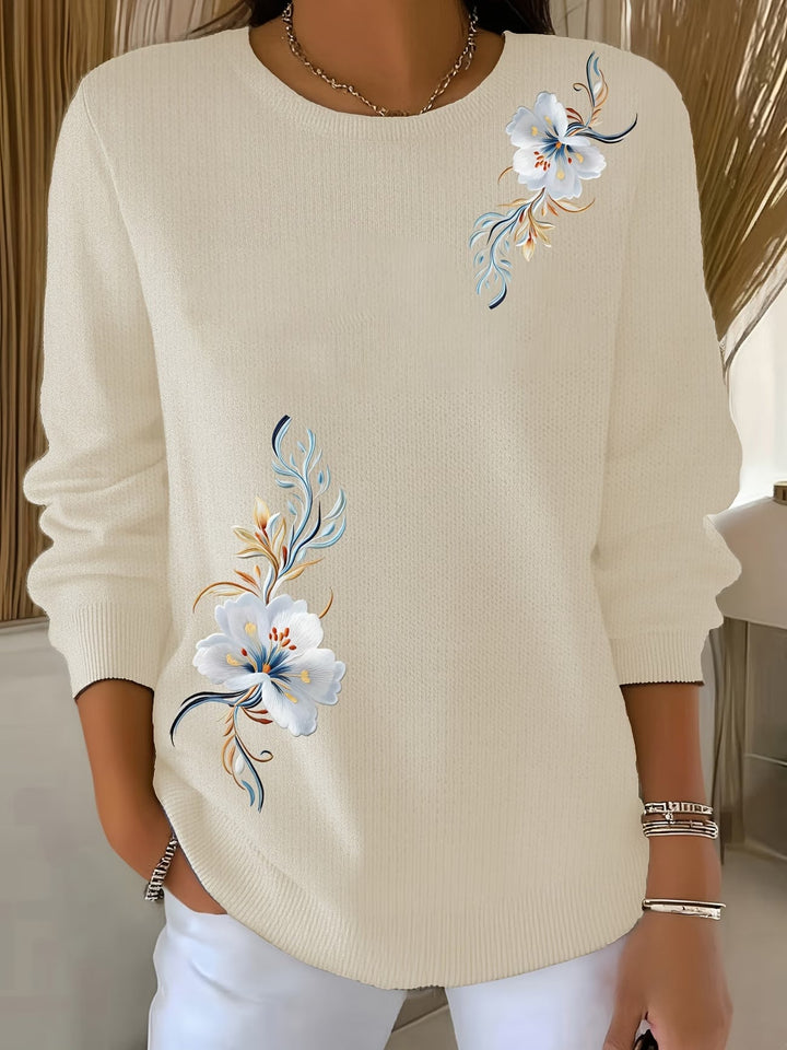 Meyla – Elegant Langærmet Trøje