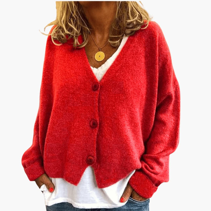 Gwen – Langærmet Strikket Cardigan