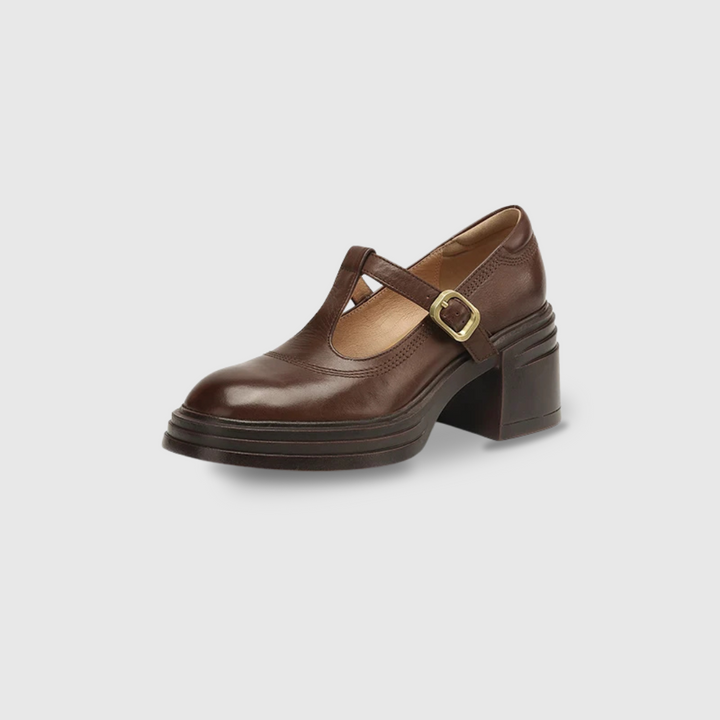 Maral - Pumps Med Tyk Blokhæl