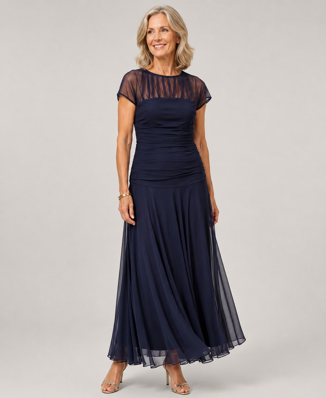 Lesliy – Elegant Chiffonkjole