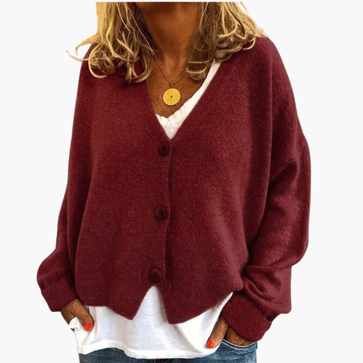 Gwen – Langærmet Strikket Cardigan