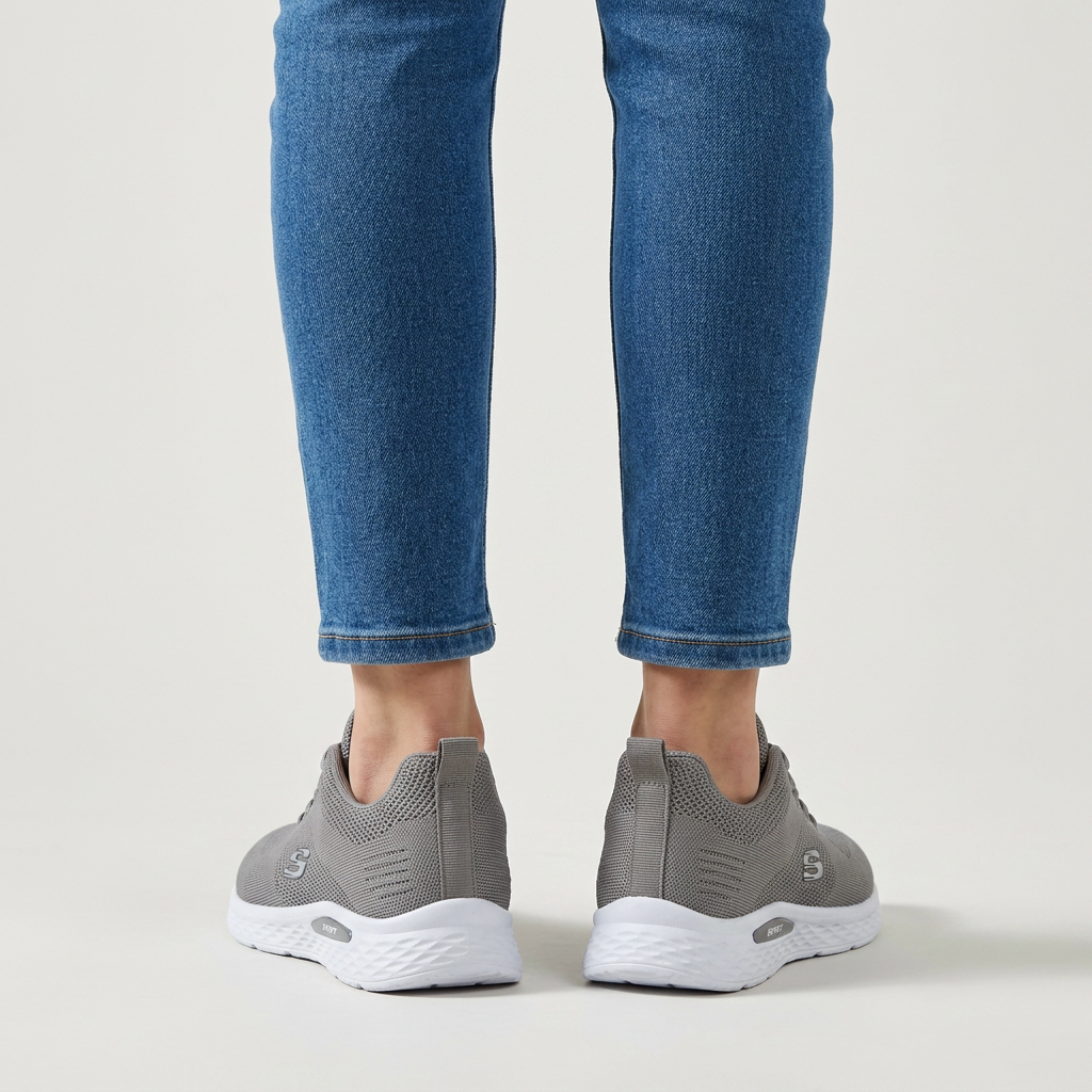 Alixia - Komfortabel Sneaker Med Snørebånd