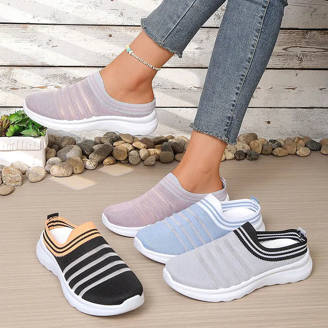 Aleyda - Åndbare Lette Sneakers Med Polstring