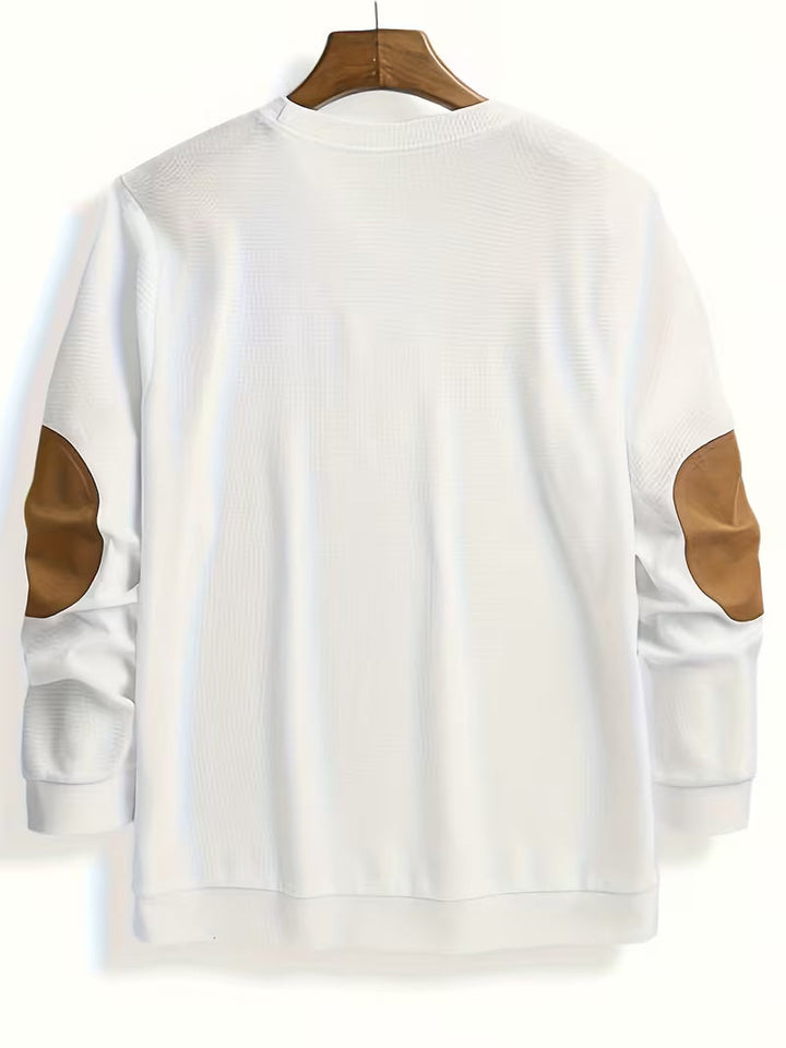 Joaol – Afslappet Sweatshirt I Vaffelstrik
