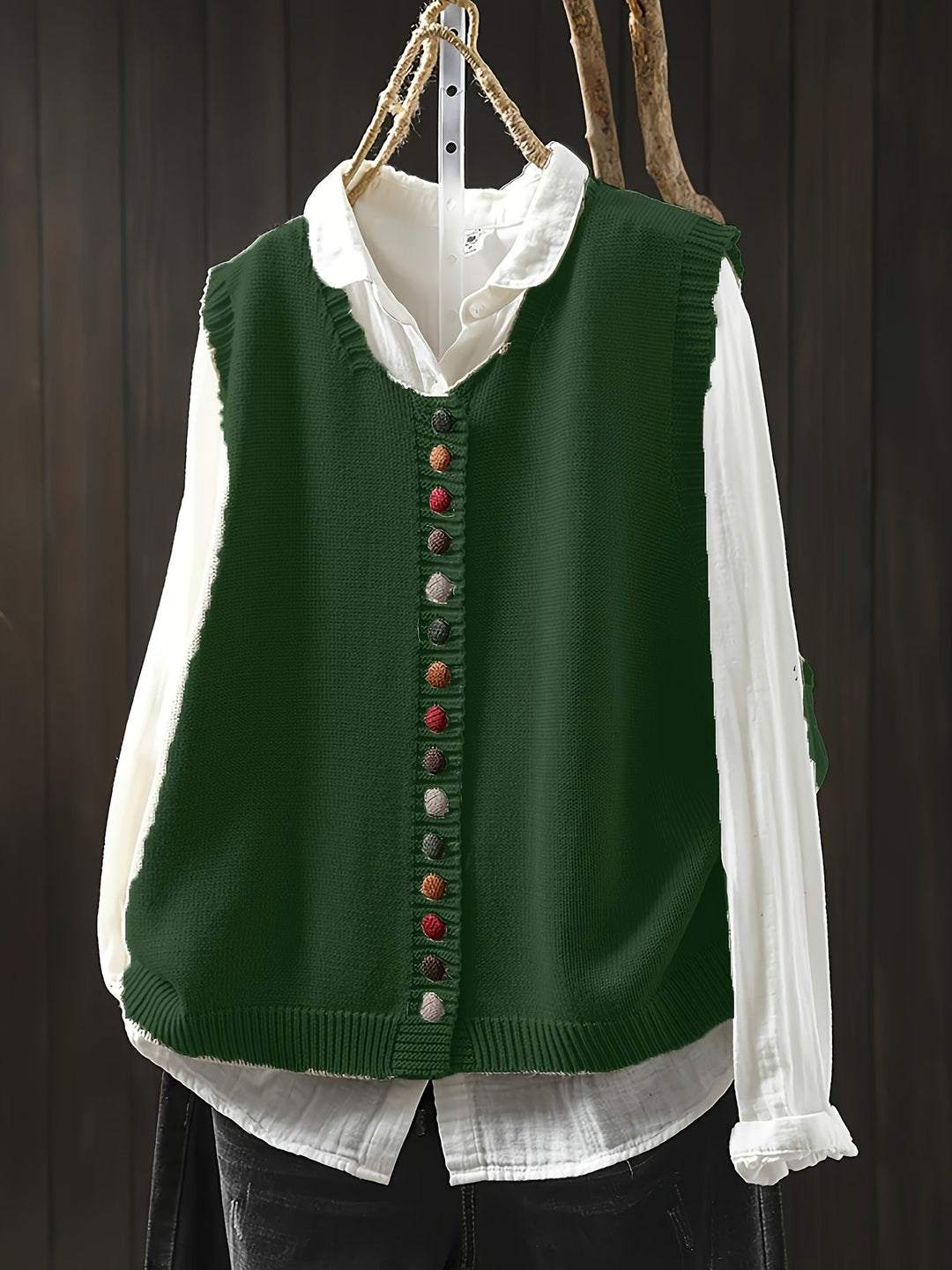 Toriana – Ærmeløs Strikket Vest