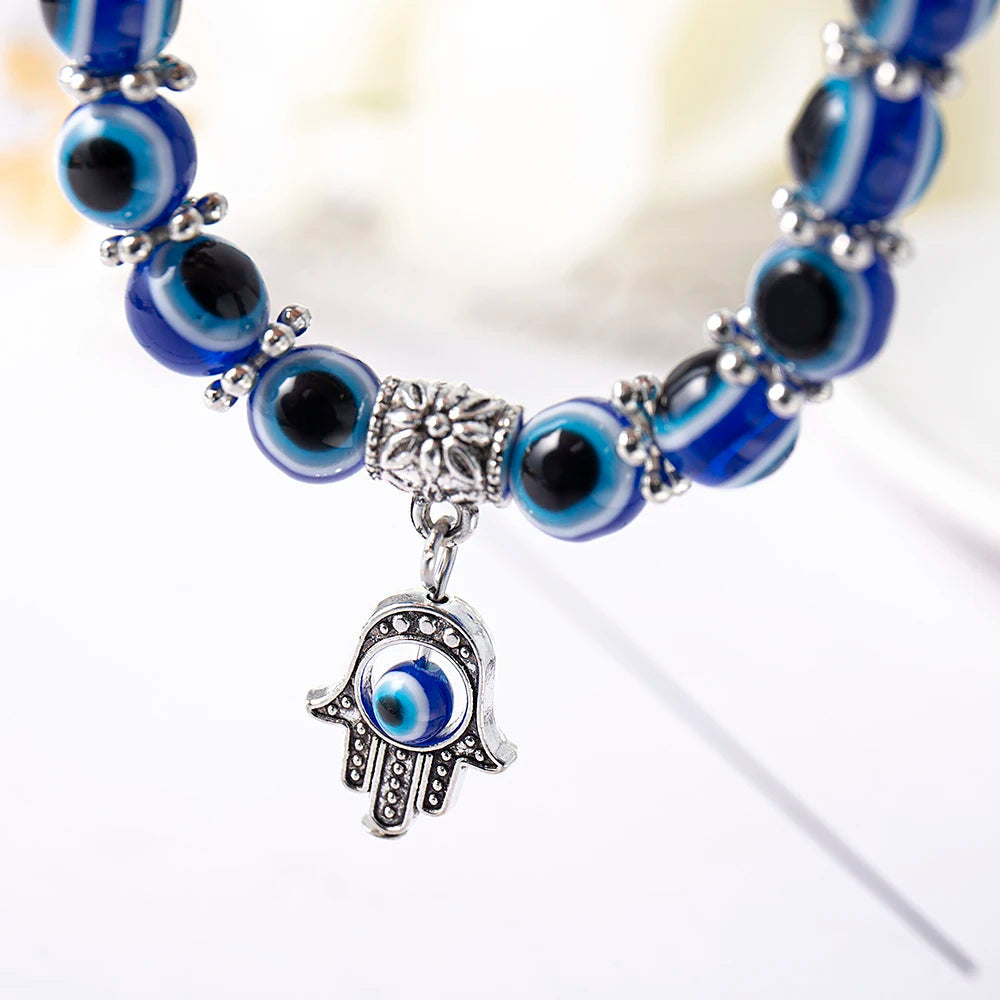 Eliani – Saphira Ankelkæde Med »evil Eye«-vedhæng
