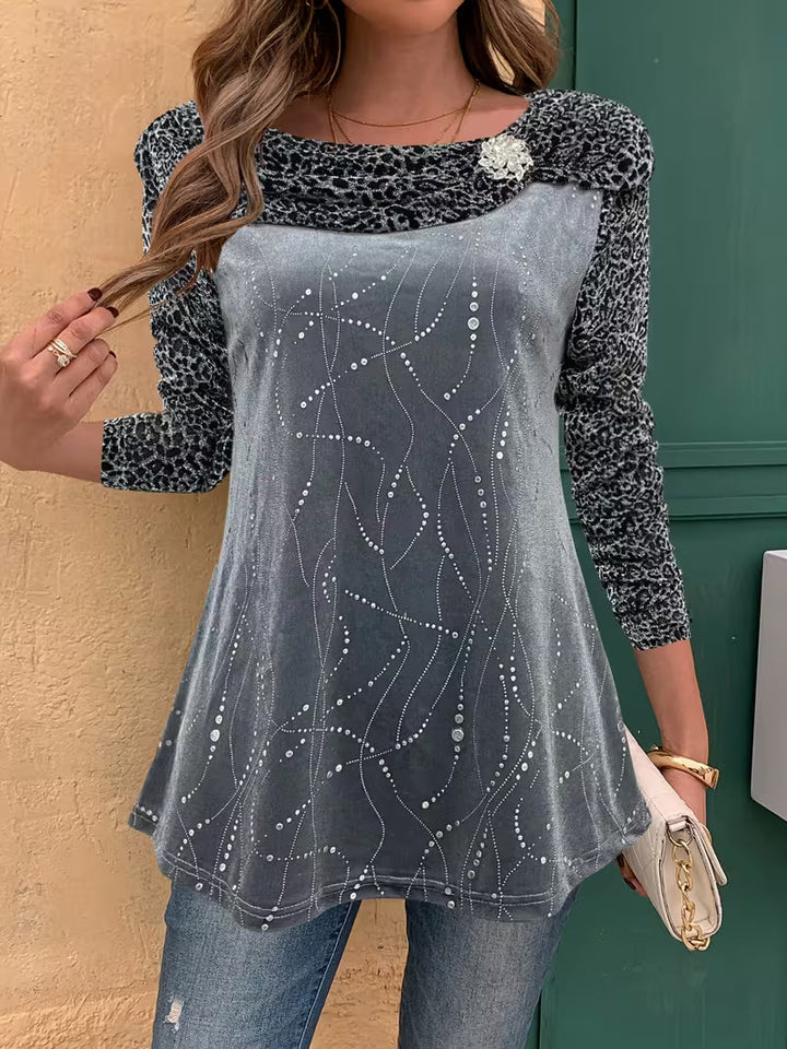 Zulikha – Elegant langærmet bluse