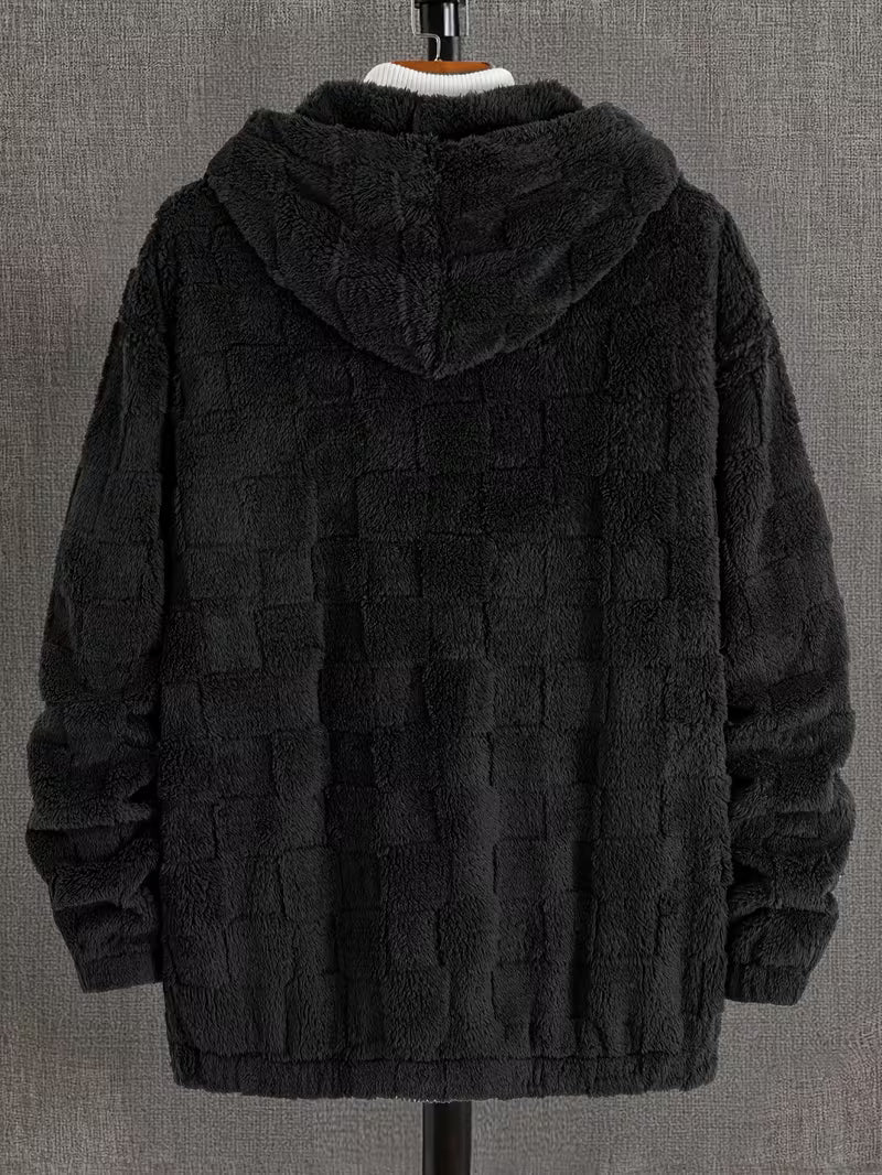 Karun – Fleece Jakke Med Lynlås Og Hætte