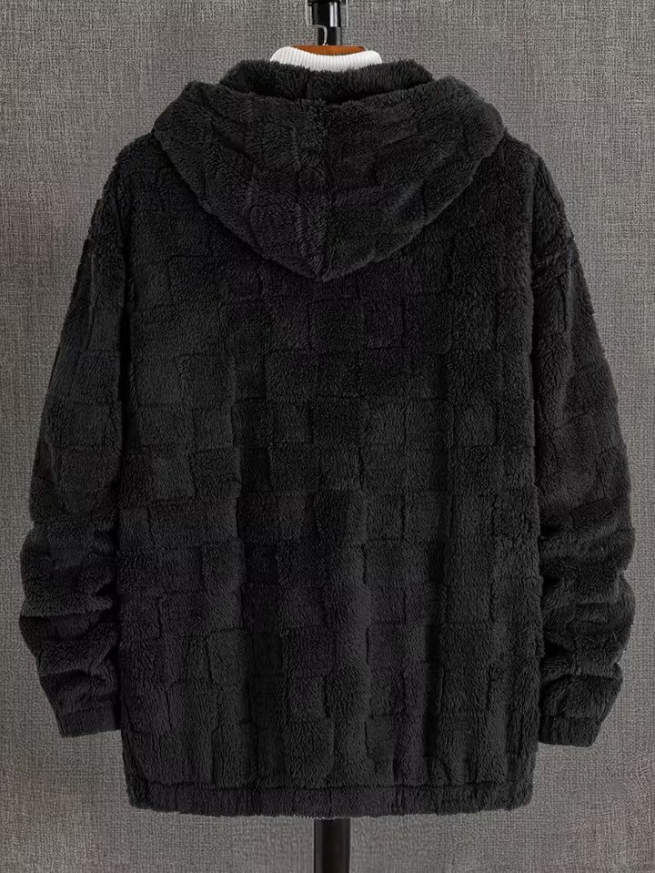 Karun – Fleece Jakke Med Lynlås Og Hætte