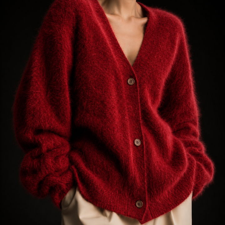 Remona – Behagelig Kashmir-Cardigan
