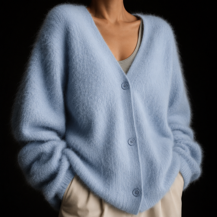 Remona – Behagelig Kashmir-Cardigan