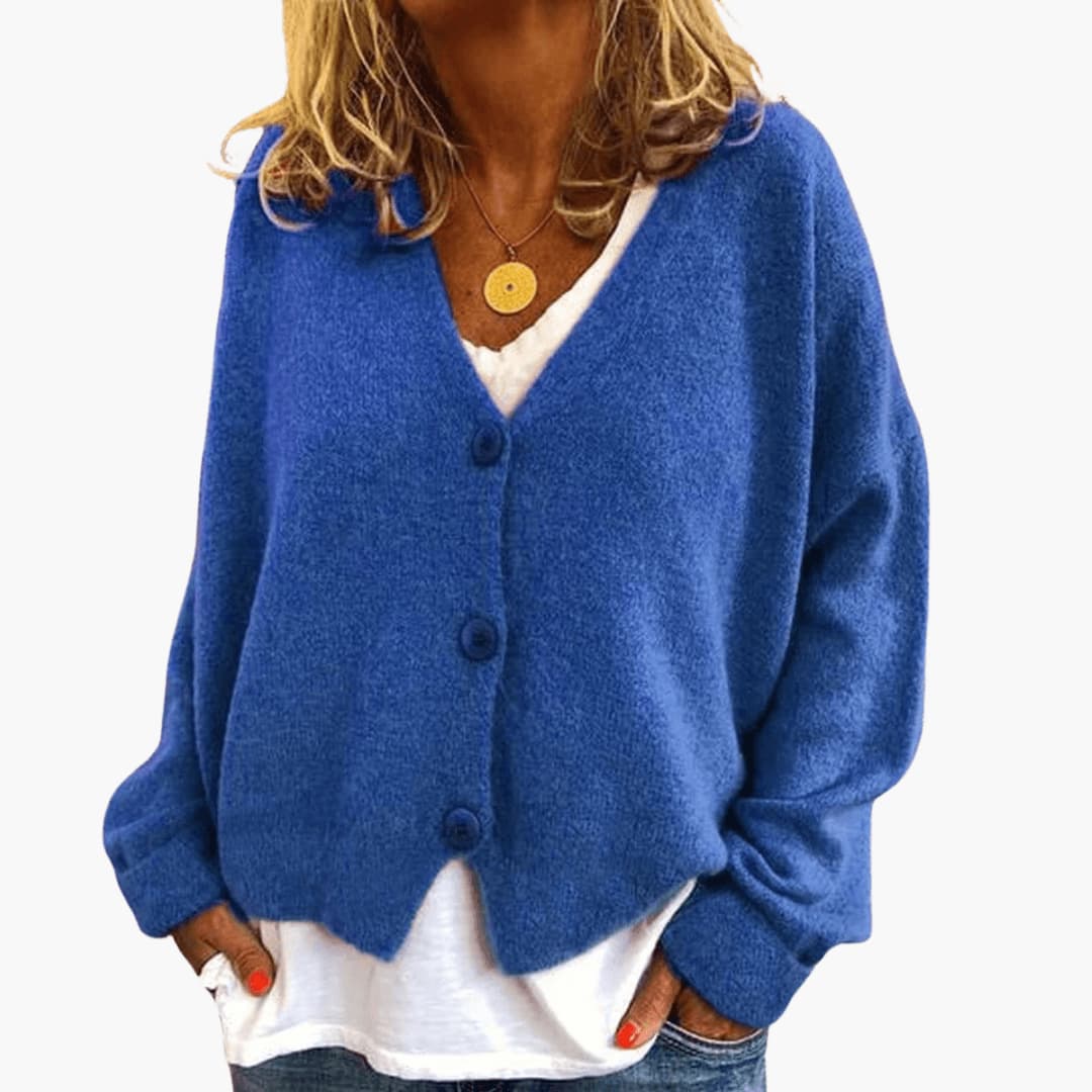 Gwen – Langærmet Strikket Cardigan