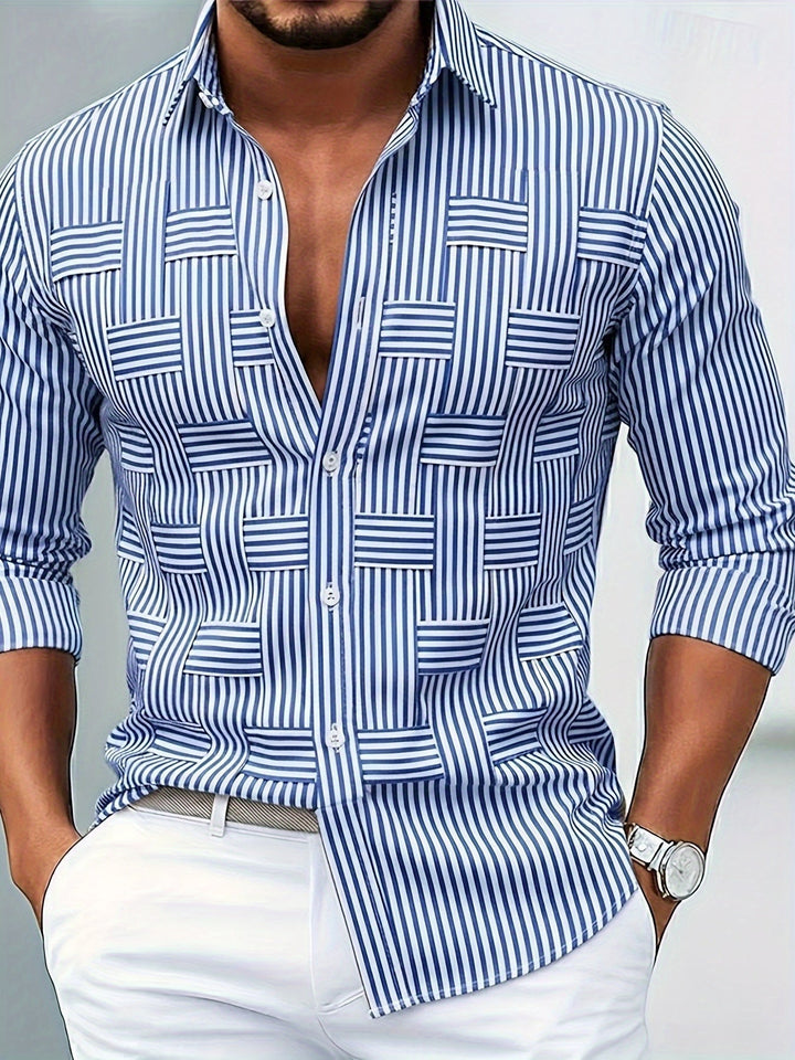 Emmerson – Vintage Stribet Langærmet Skjorte