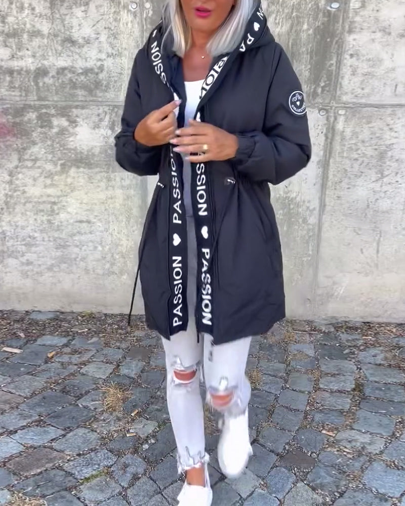 Neubauer – Lang Trenchcoat Med Hætte