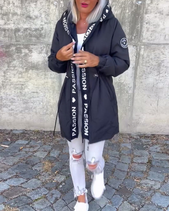 Neubauer – Lang Trenchcoat Med Hætte