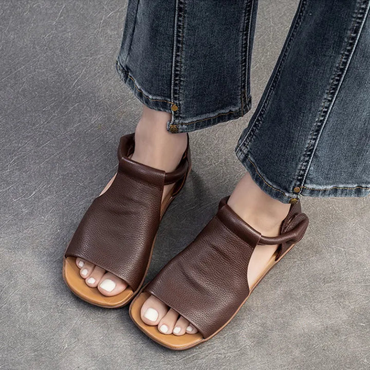 Shanera – Sandaler Med Åben Tå Og Hælrem