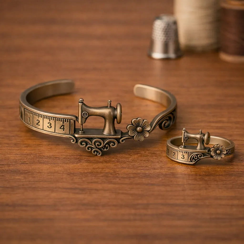 Liliah – Armbånd Med Symaskine-Motiv