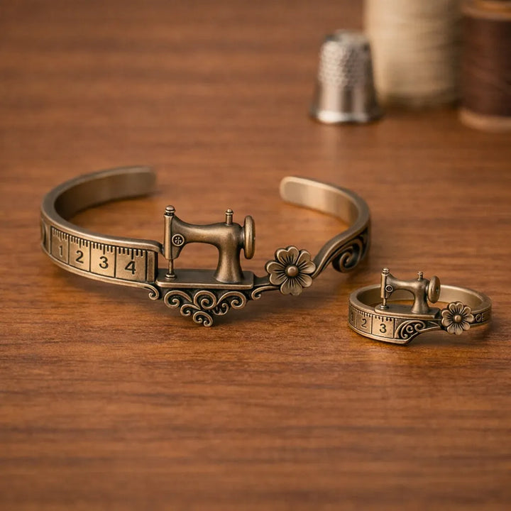 Liliah – Armbånd Med Symaskine-Motiv